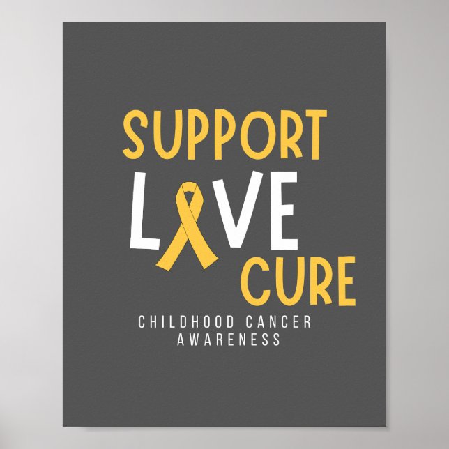 apoio amor cura cura cancer e Impressões infantis (Frente)