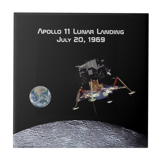 Apollo 11 Aterrissagem lunar (Frente)