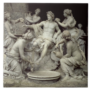 Apollo tendeu pelas ninfas, pretendidas para o
