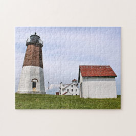 Aponte o farol de Judith, Rhode - quebra-cabeça da