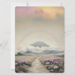 Após a chuva (Arte de Paisagem Japonesa com Aquare