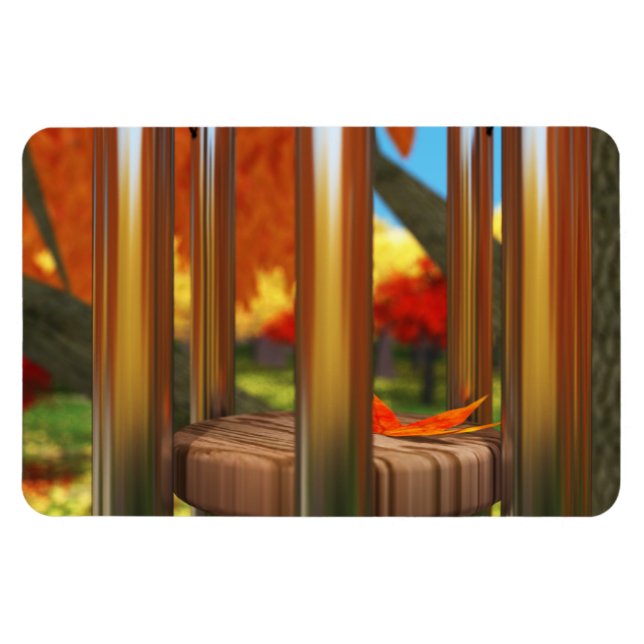 Após o ímã flexível do vento (Horizontal)