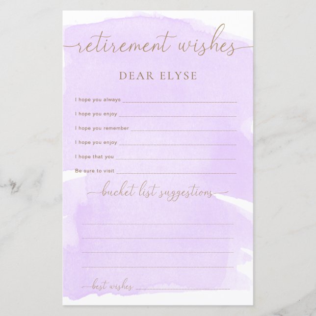 Aposentação de Aquarela Puro (Frente)