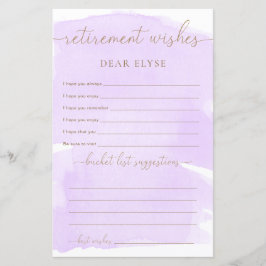 Aposentação de Aquarela Puro