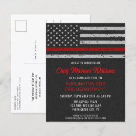 Aposentação de Bombeiros Finos da Linha Vermelha d