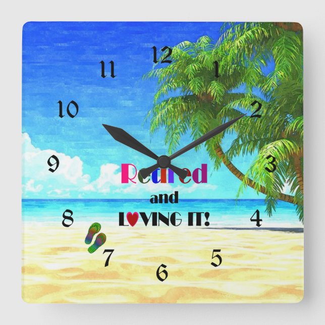 Aposentado e Adorando! Relógio Grande (Frente)