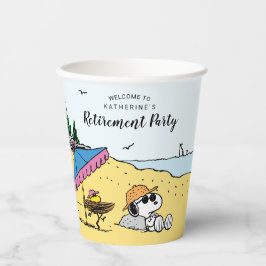 Aposentadoria | Snoopy & Woodstock na praia