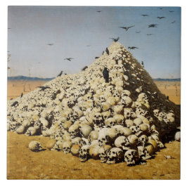 Apoteose da Guerra (morte e destruição) (crânios)