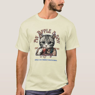 Apple a Day, Purfect Health Always! Camiseta