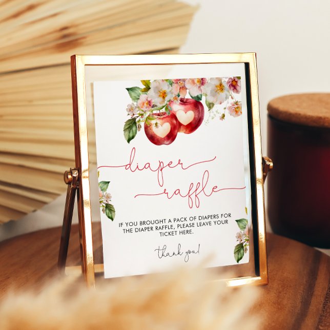 Apple da nossa Fralda de Olhos Raffle Poster (Criador carregado)