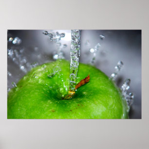 Apple espirra o poster