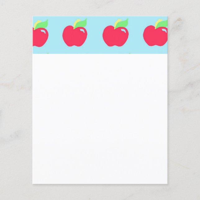 Apple Flyer de 4,5" x 5,6" (Frente)