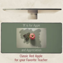 Apple for Teacher Appreciation Fotografia Green