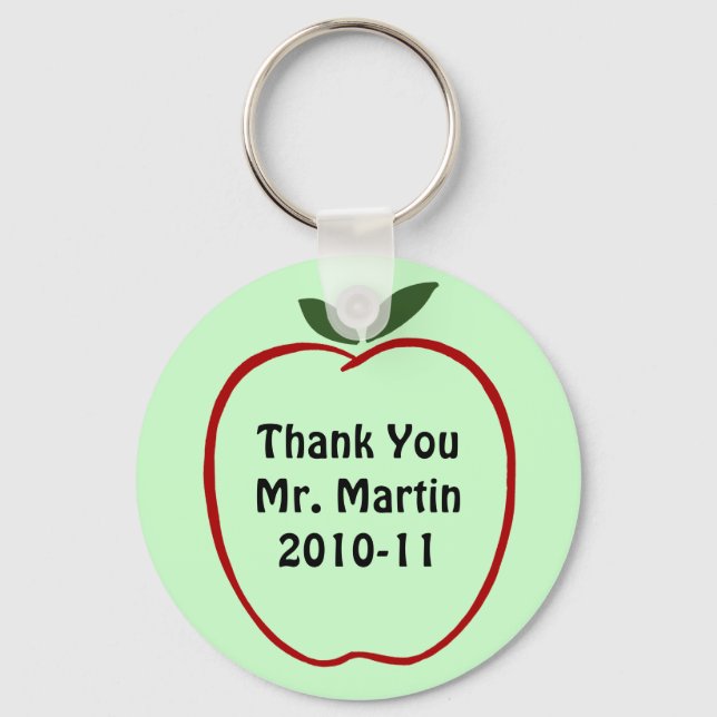 Apple for the Teacher - Chaveiro (Frente)