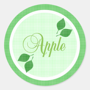 Apple frutifica etiqueta da etiqueta