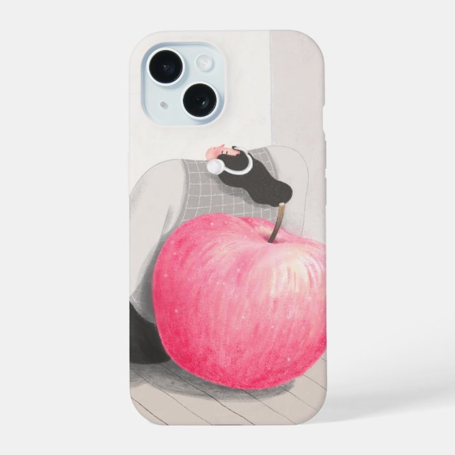 Apple & girl (Verso)