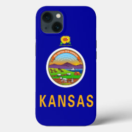 Apple iPhone 13 Case-Mate, Kansas flag