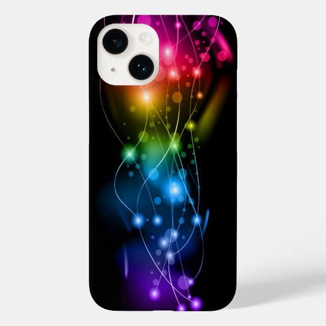 Apple iPhone 14 Case-Colorful Abstrato (Verso)