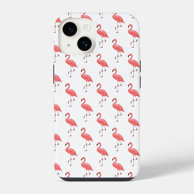Apple iPhone 14 Case-Flamingo (Verso)
