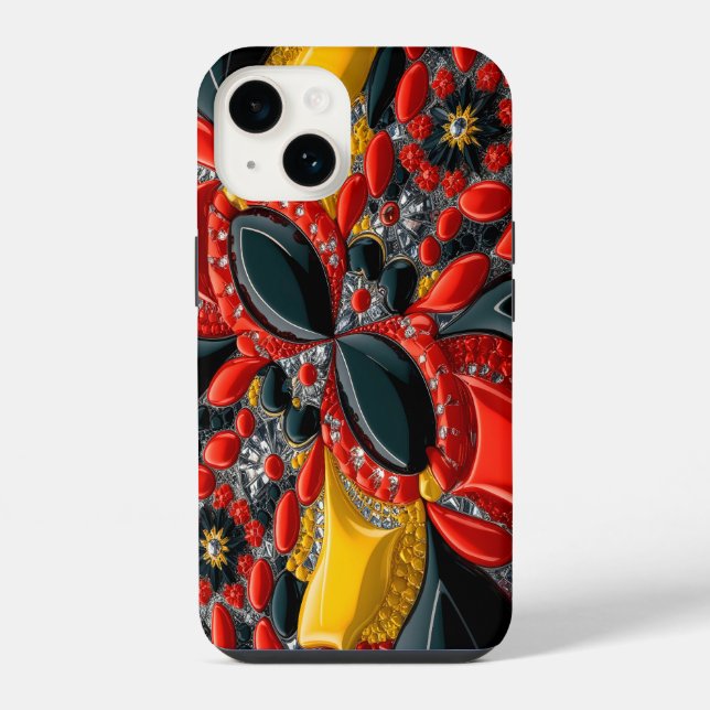 Apple iPhone 14 Case-Mate Alemanha Cores (Verso)