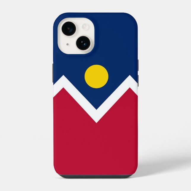 Apple iPhone 14 Case-Mate, bandeira Denver (Verso)