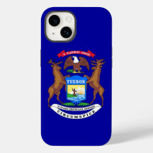 Apple iPhone 14 Case-Mate, bandeira Michigan