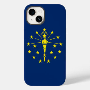Apple iPhone 14 Case-Mate, Indiana Flag