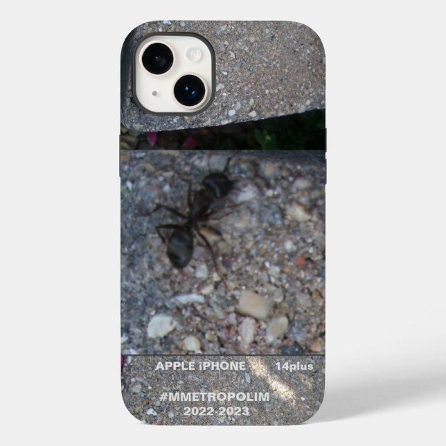 APPLE iPHONE 14 plus CASE /#MMETROPOLIM DESIGN (Verso)