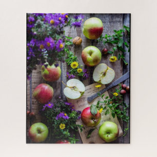 Apple jardina quebra-cabeça da foto