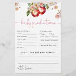 Apple of Our Eye Predictions and Advice Game