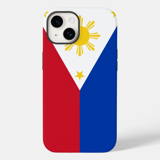 Apple Patriótica 14 Case-Mate, bandeira das Filipi (Verso)