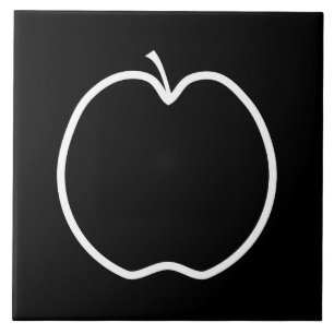 Apple preto e branco