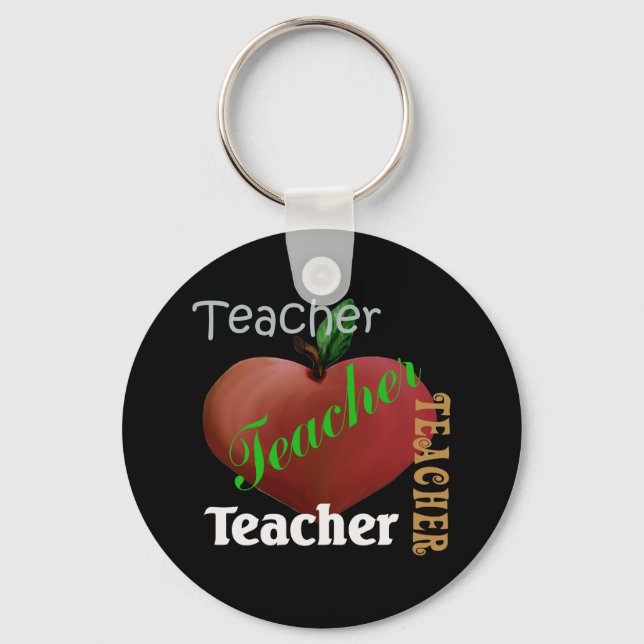 Apple Teacher Chaveiro (Frente)