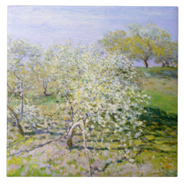 Apple Trees in Bloom (por Claude Monet)