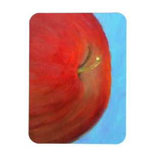 Apple vermelho dobra o ímã