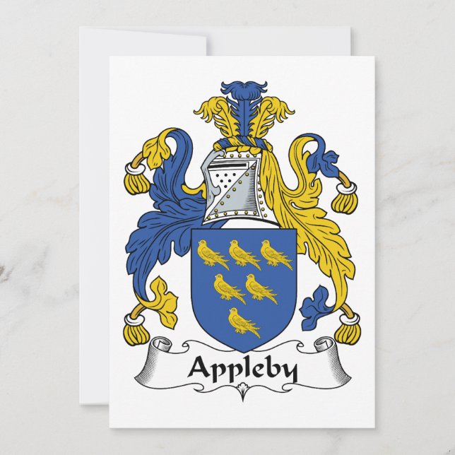 Appleby Family Crest (Frente)