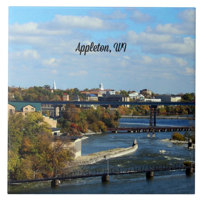Appleton, fotografia da paisagem de Wisconsin, (Frente)