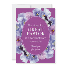 APRECIAÇÃO DO PASTOR | FUNCIONÁRIO | Floral | Obri