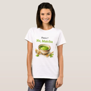 Apreciador Japonês de Matcha Camiseta Divertida de