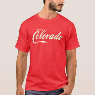 Aprecie a camisa de Colorado