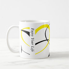 Aprecie sua caneca do design da vida