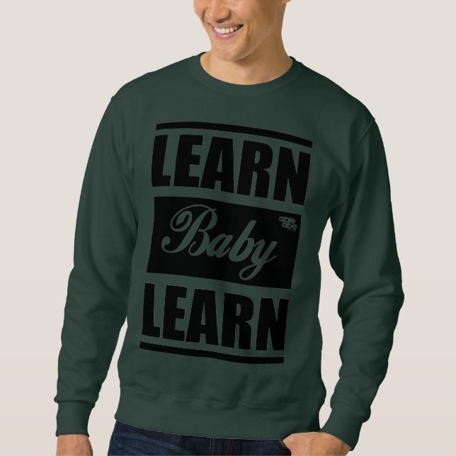 Aprenda Bebê Aprenda Camiseta (Frente)