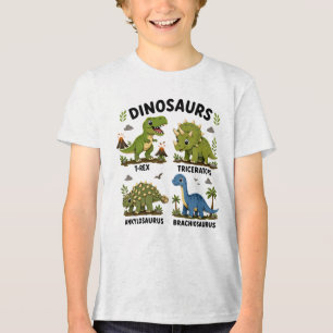 Aprendizado de Espécies de Dinossauros para Crianç