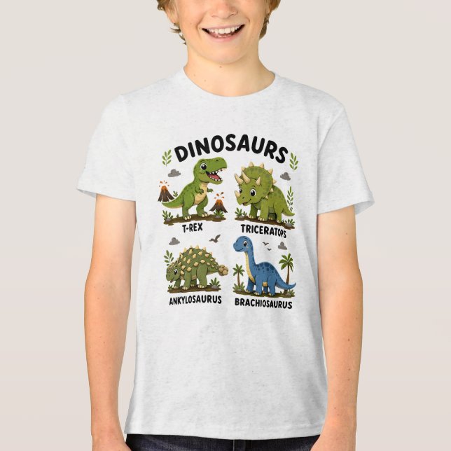 Aprendizado de Espécies de Dinossauros para Crianç (Frente)