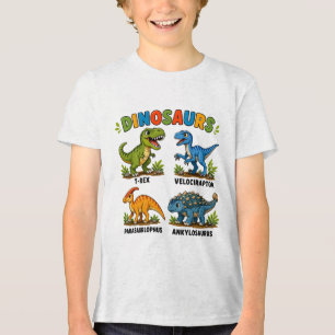 Aprendizado de Espécies de Dinossauros para Crianç