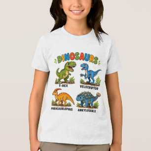 Aprendizado de Espécies de Dinossauros para Crianç