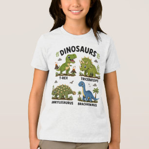 Aprendizado de Espécies de Dinossauros para Crianç