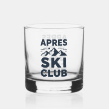Apres Ski Club Logotipo Montanha - Inverno Masculi