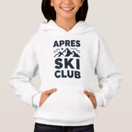 Apres Ski Club Mountain Logo - Custom Mens Winter 