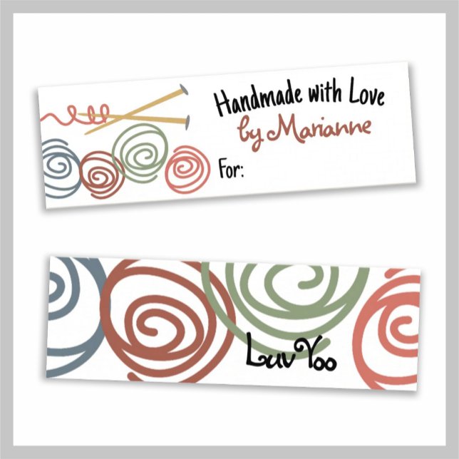 Apresentação de artesanatos de tricô de agulhas co (Criador carregado)